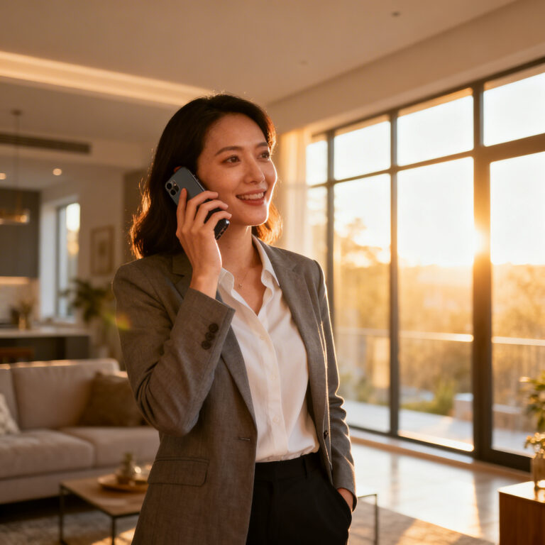 ai voice agent for real estate - SalesCaptain