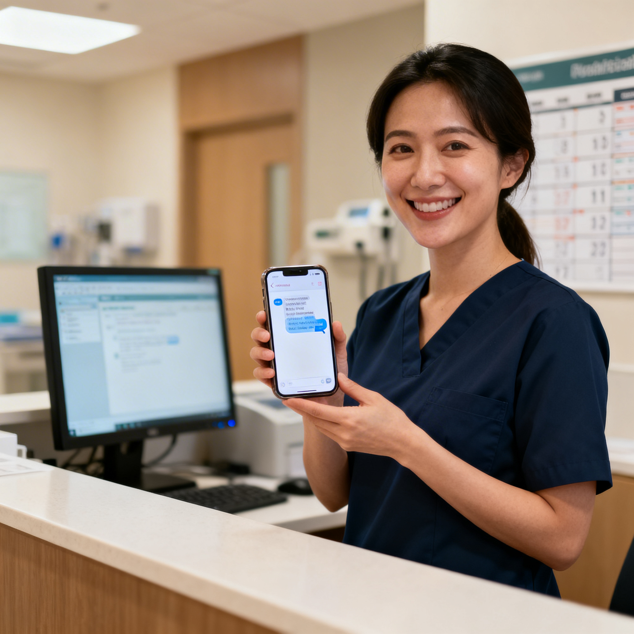 two way texting for medical offices - SalesCaptain
