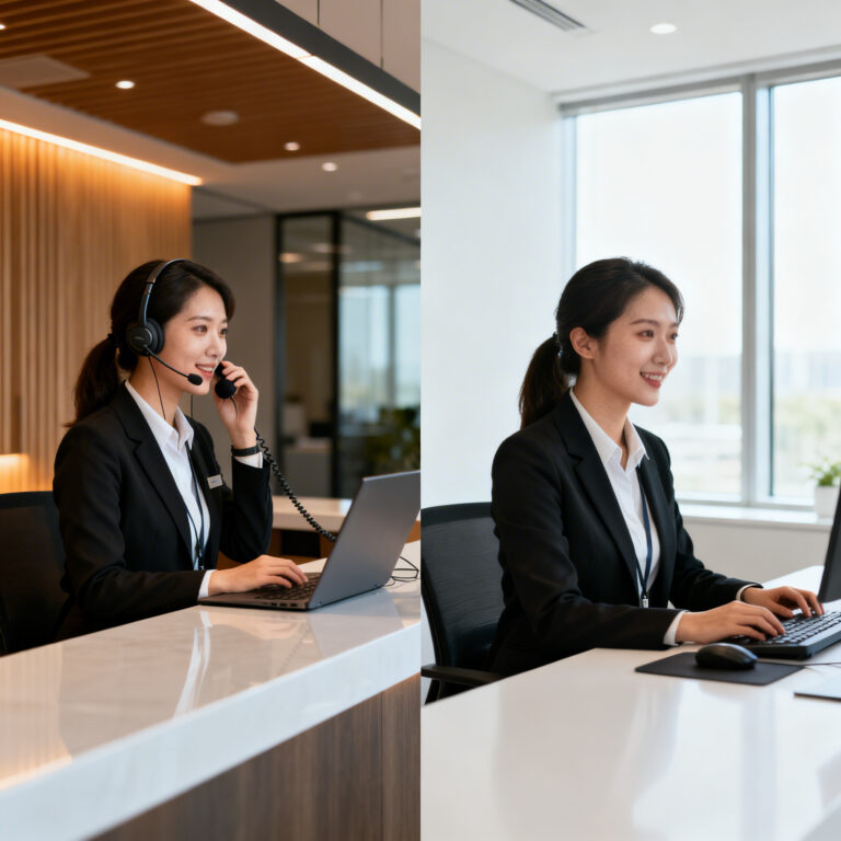 salescaptain vs ruby receptionists - SalesCaptain