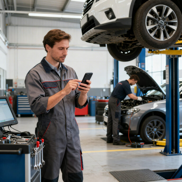 customer communication software for auto repair shops - SalesCaptain