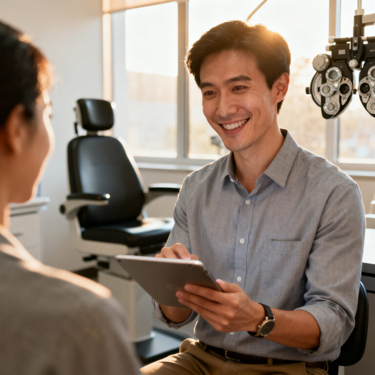 ai phone agent for optometry practices - SalesCaptain