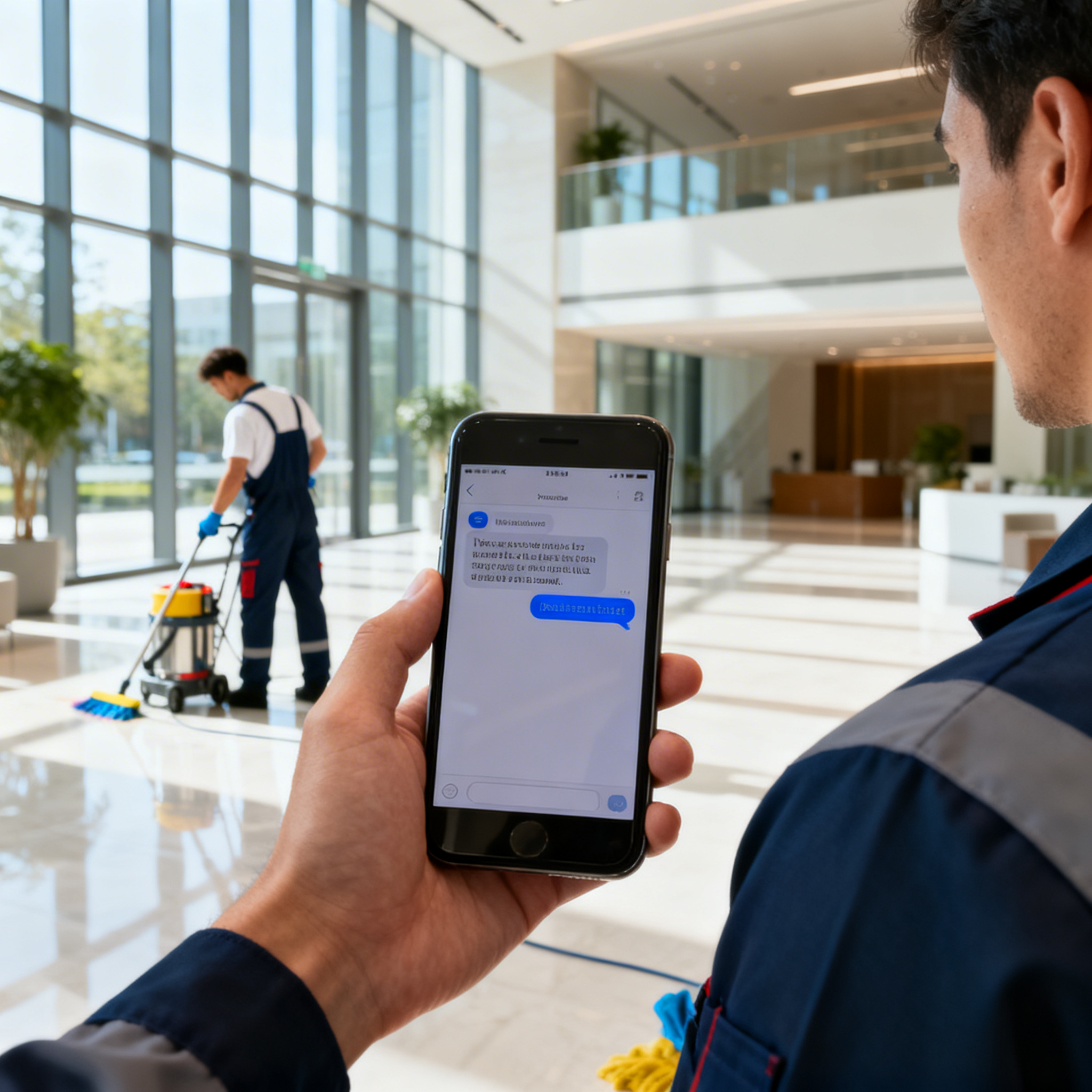 missed call text back for cleaning companies - SalesCaptain