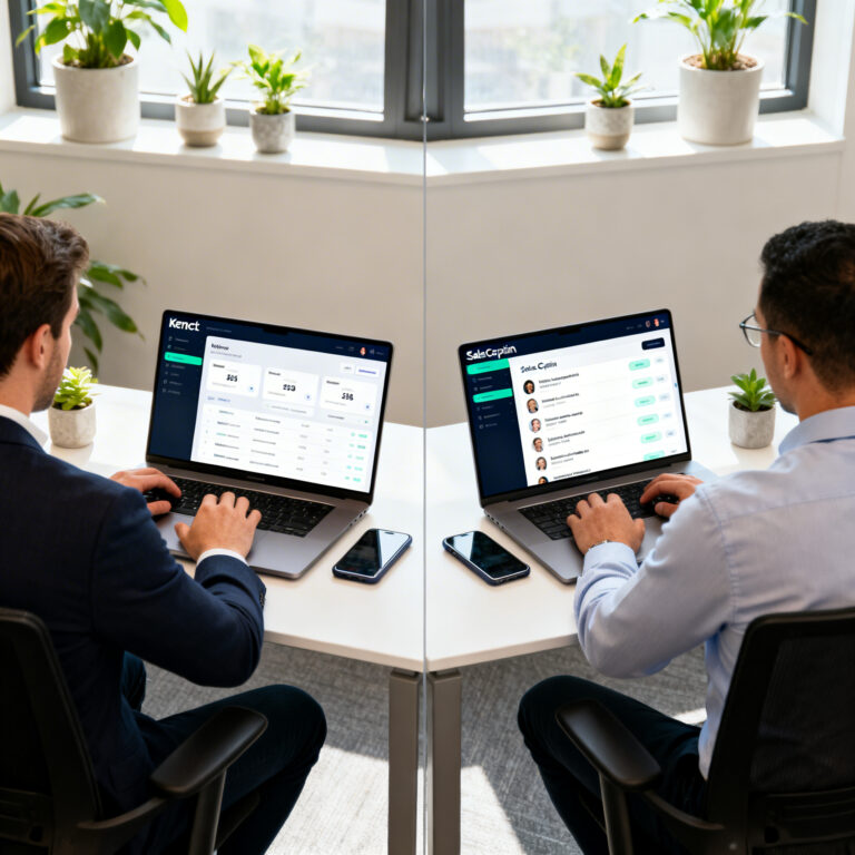 kenect vs salescaptain - SalesCaptain