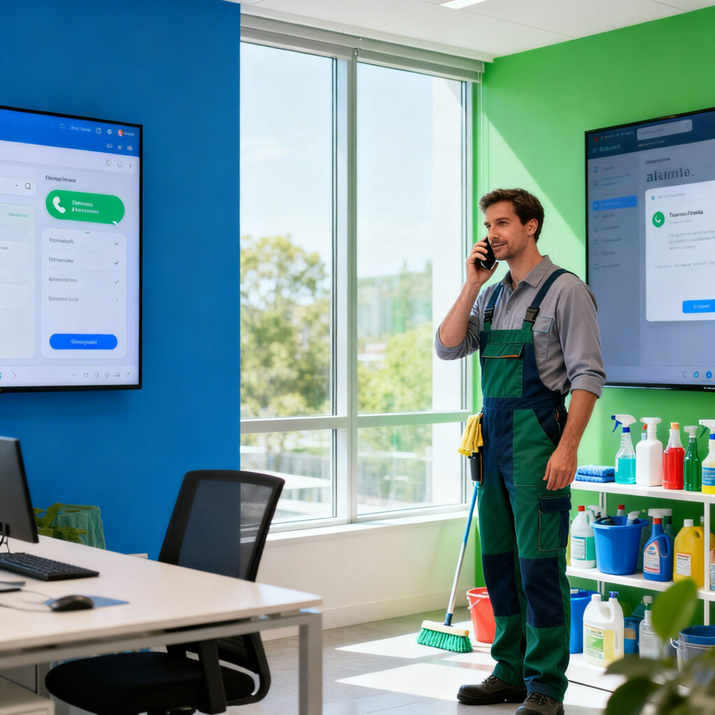openphone alternative for cleaning businesses - SalesCaptain