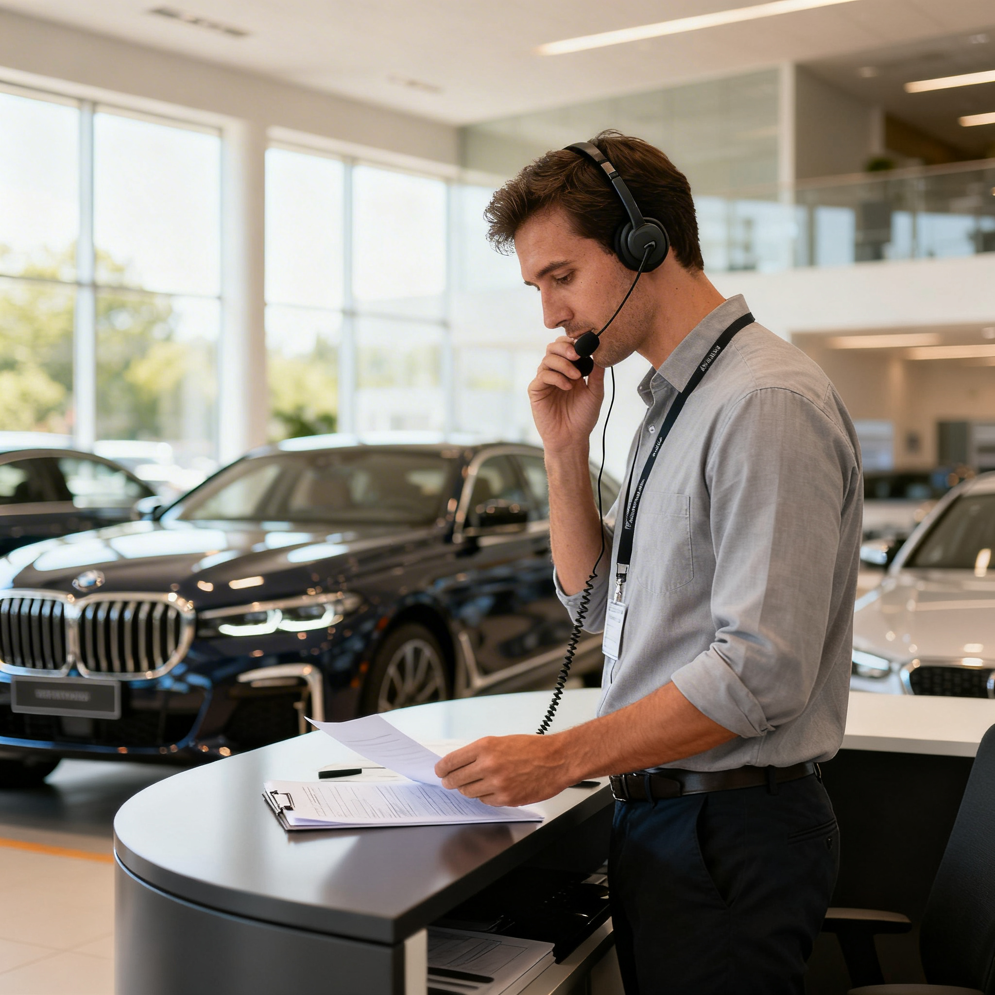 ai receptionist for automotive businesses - SalesCaptain