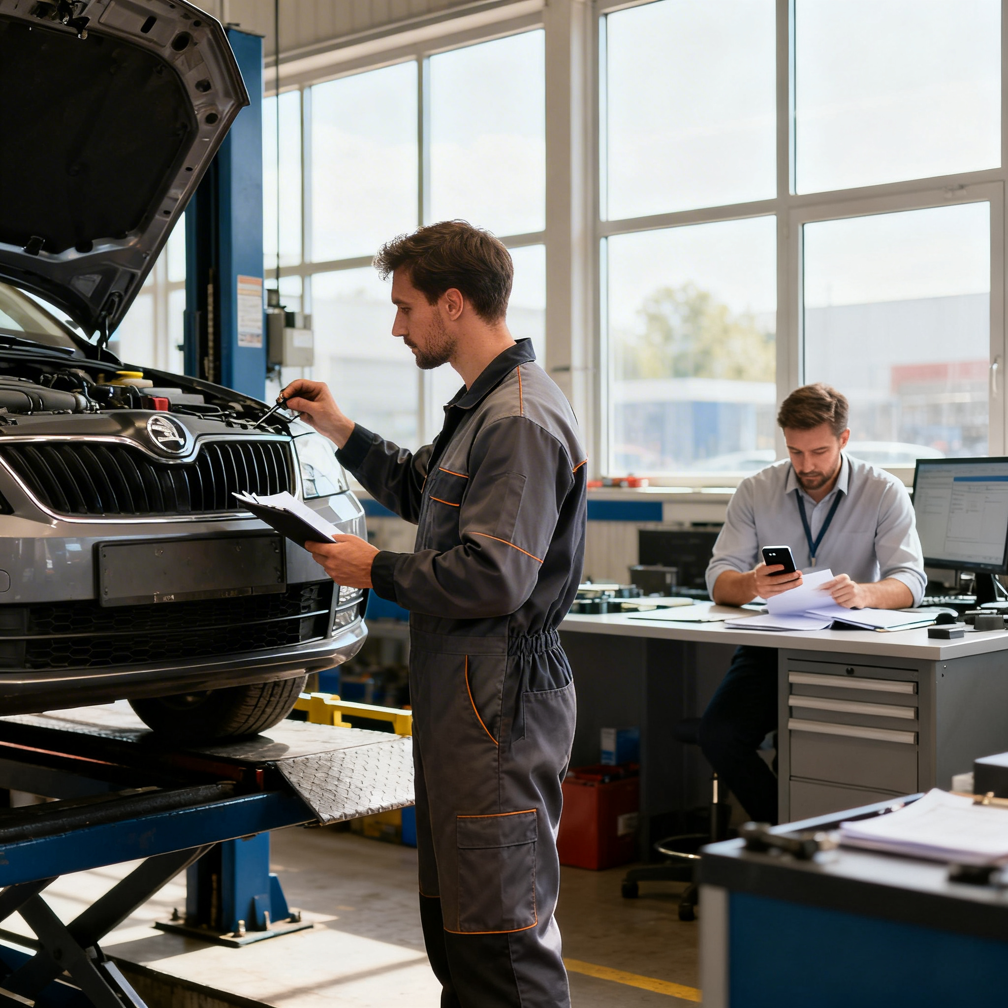 how auto repair shops can automate follow ups - SalesCaptain