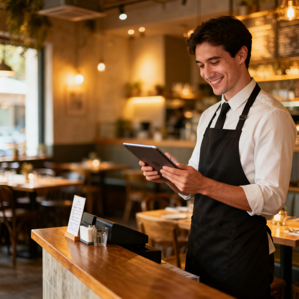 automated review requests for restaurants - SalesCaptain