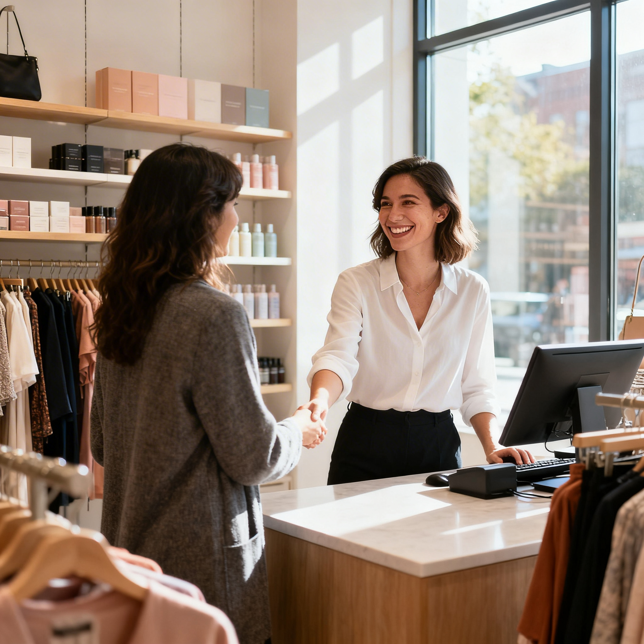 ai receptionist for retail stores - SalesCaptain