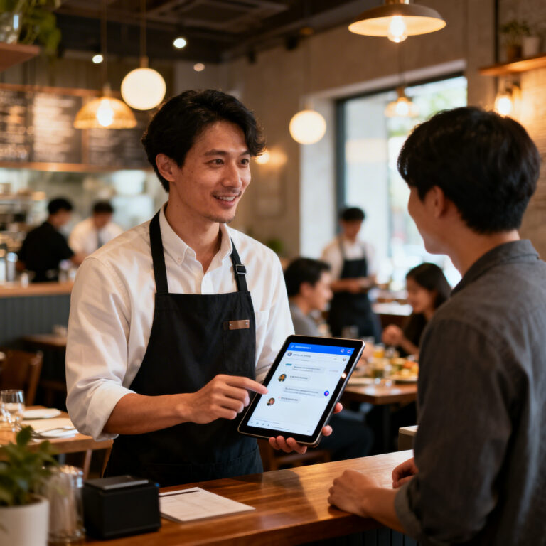 webchat software for restaurants - SalesCaptain