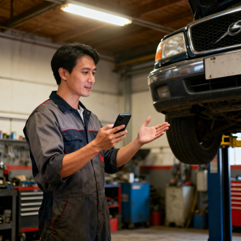two way texting for auto repair shops - SalesCaptain