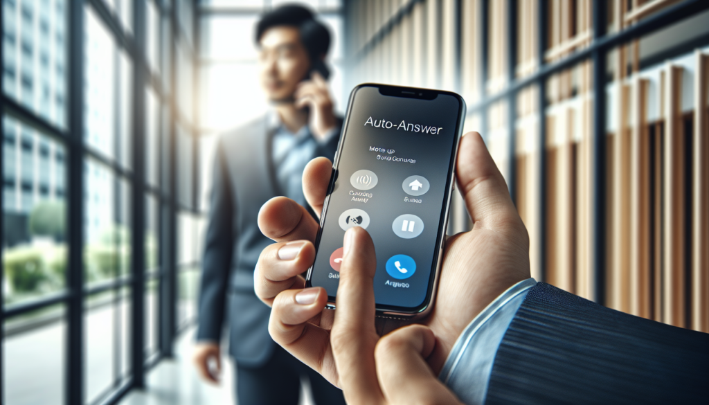 how to make your phone automatically answering calls - SalesCaptain