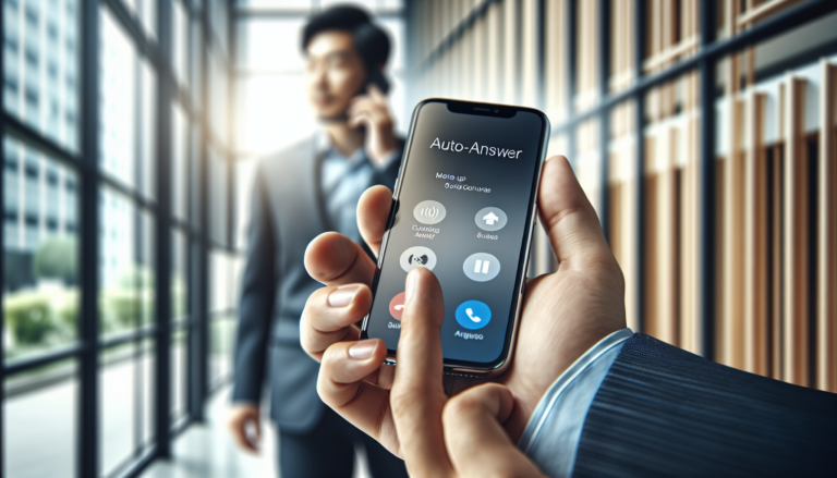 how to make your phone automatically answering calls - SalesCaptain