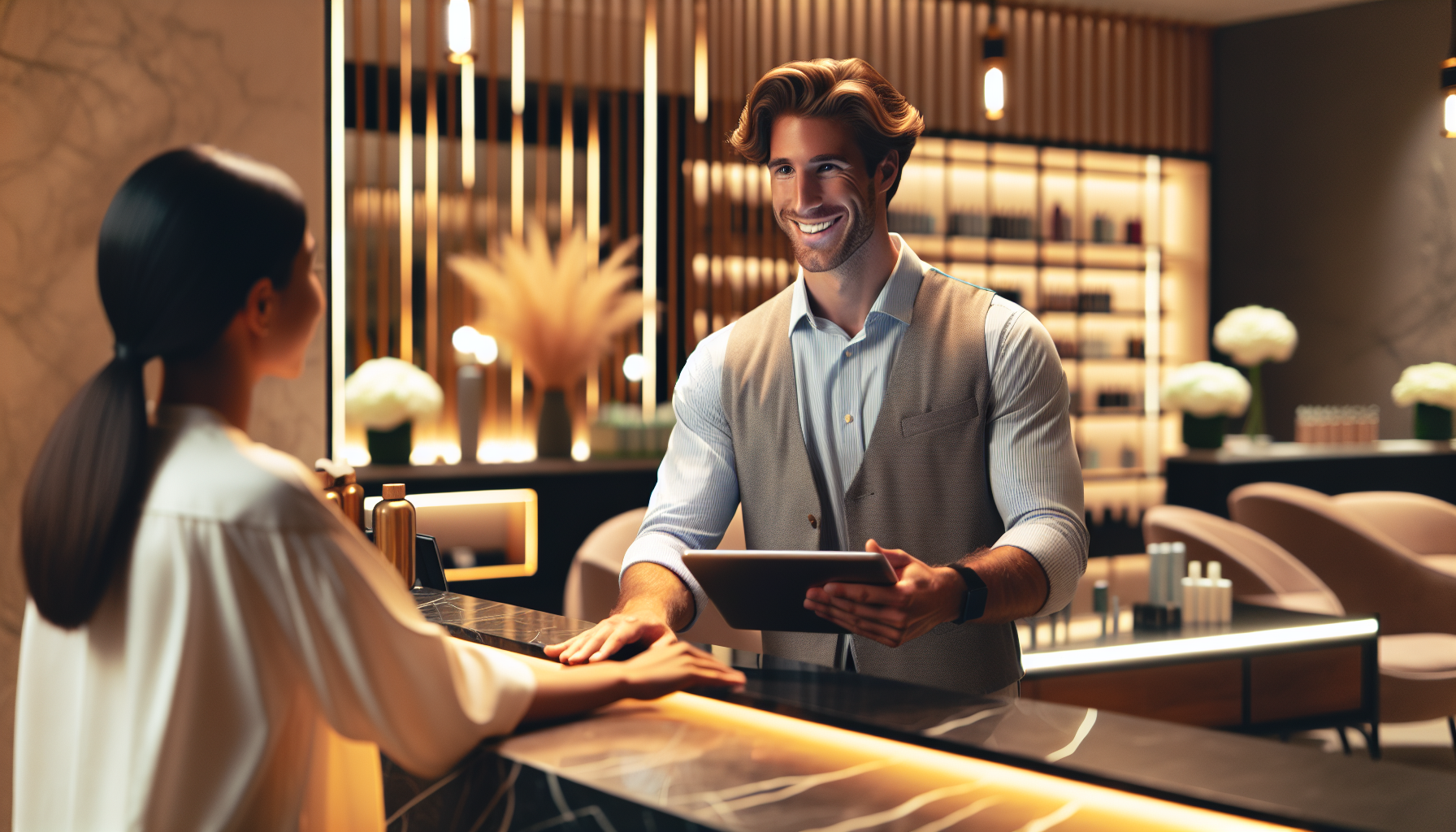 ai receptionist for salons in atlanta - SalesCaptain