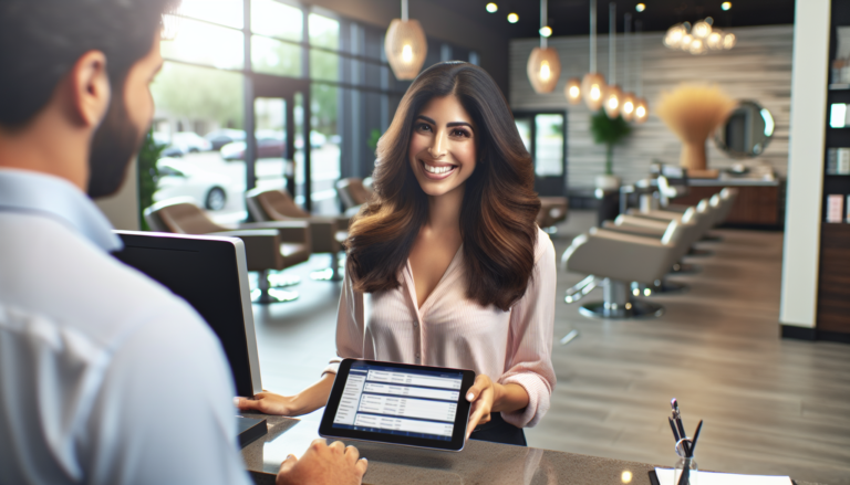 ai receptionist for salons in phoenix - SalesCaptain