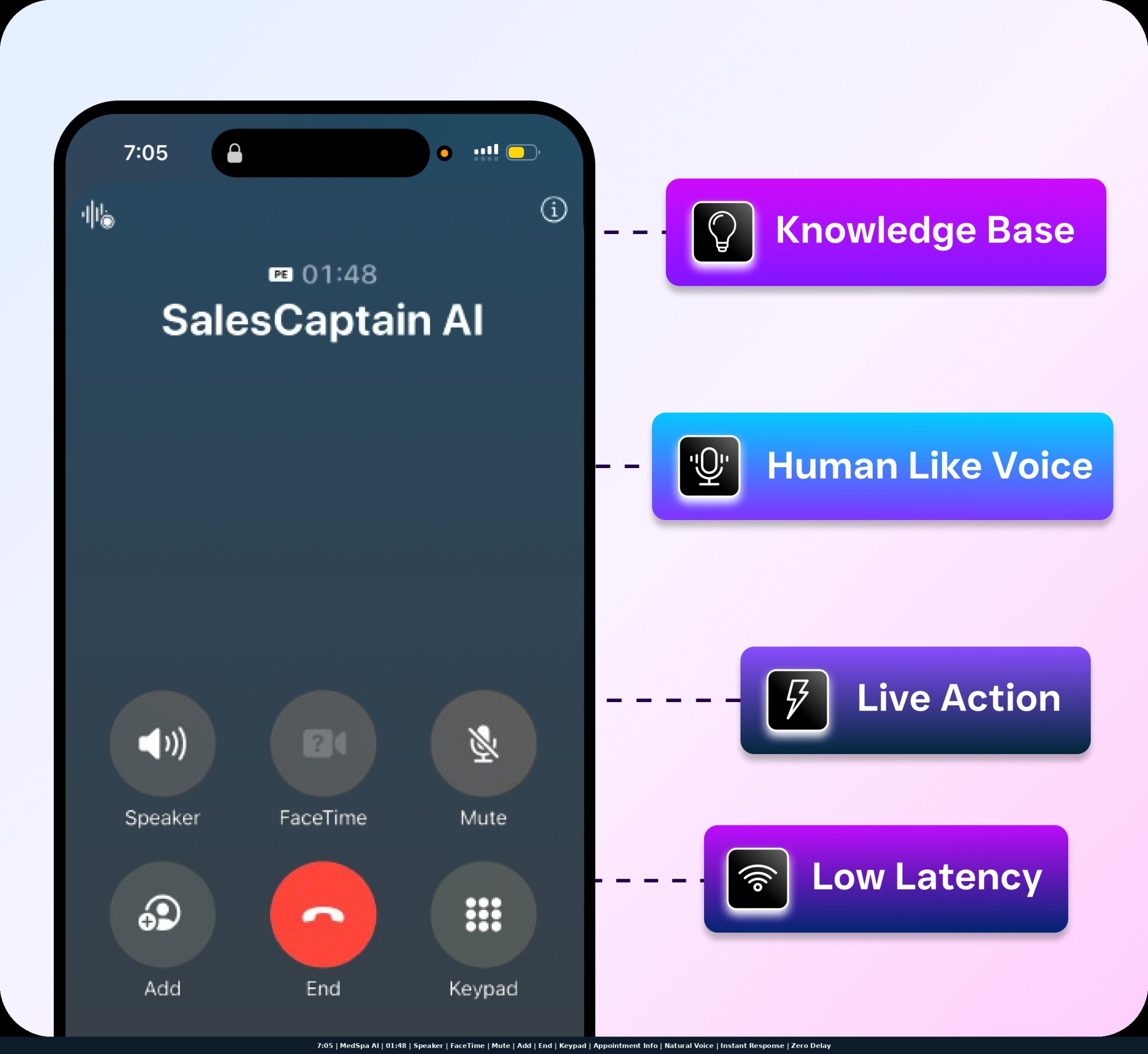 AI Voice Call Features