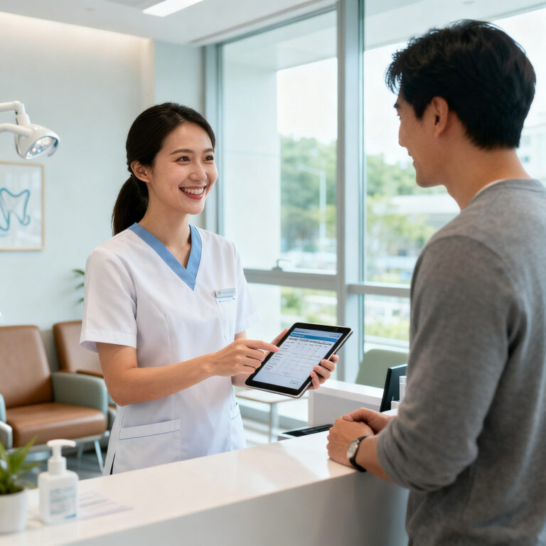 ai receptionist for dental offices - SalesCaptain