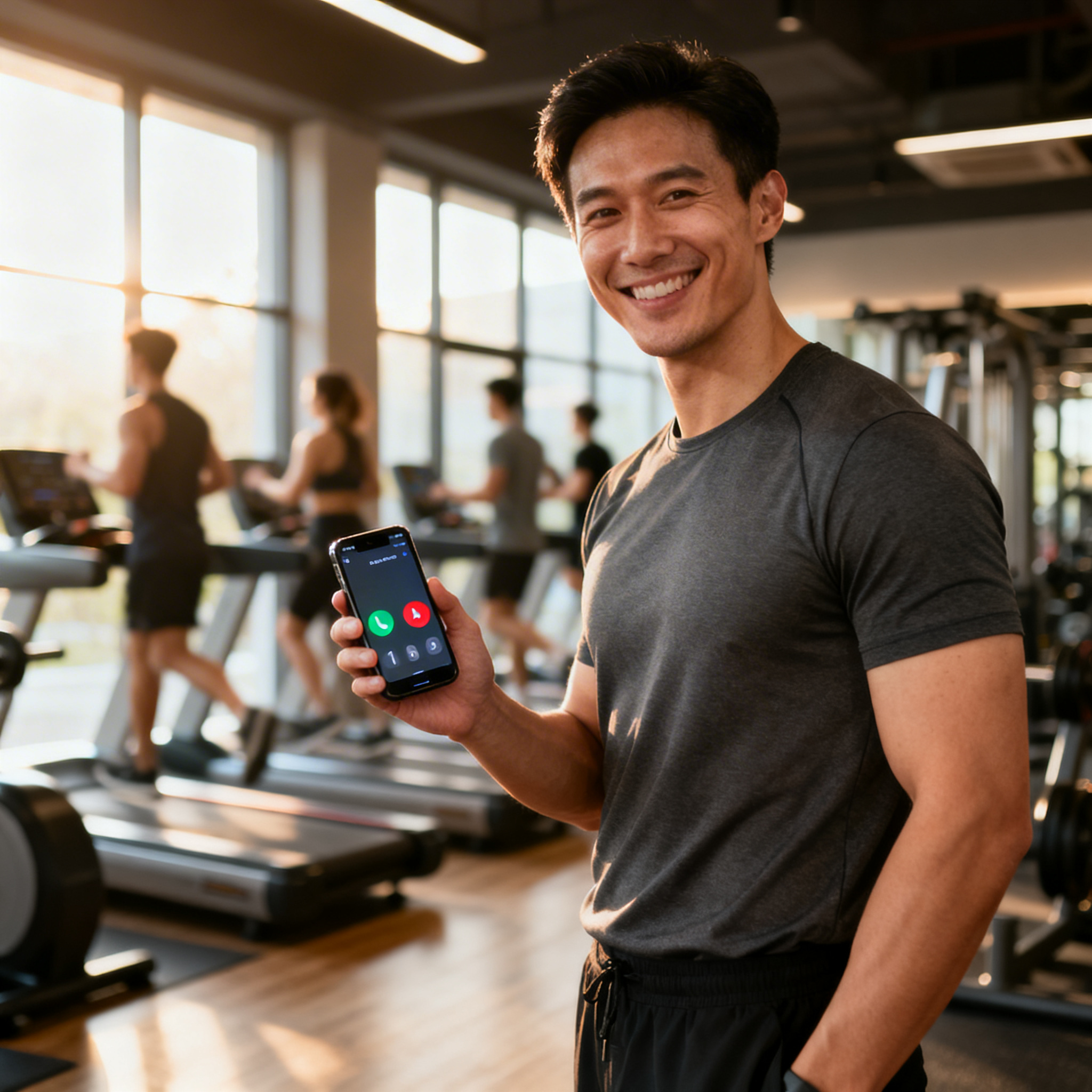 ai receptionist for gyms - SalesCaptain