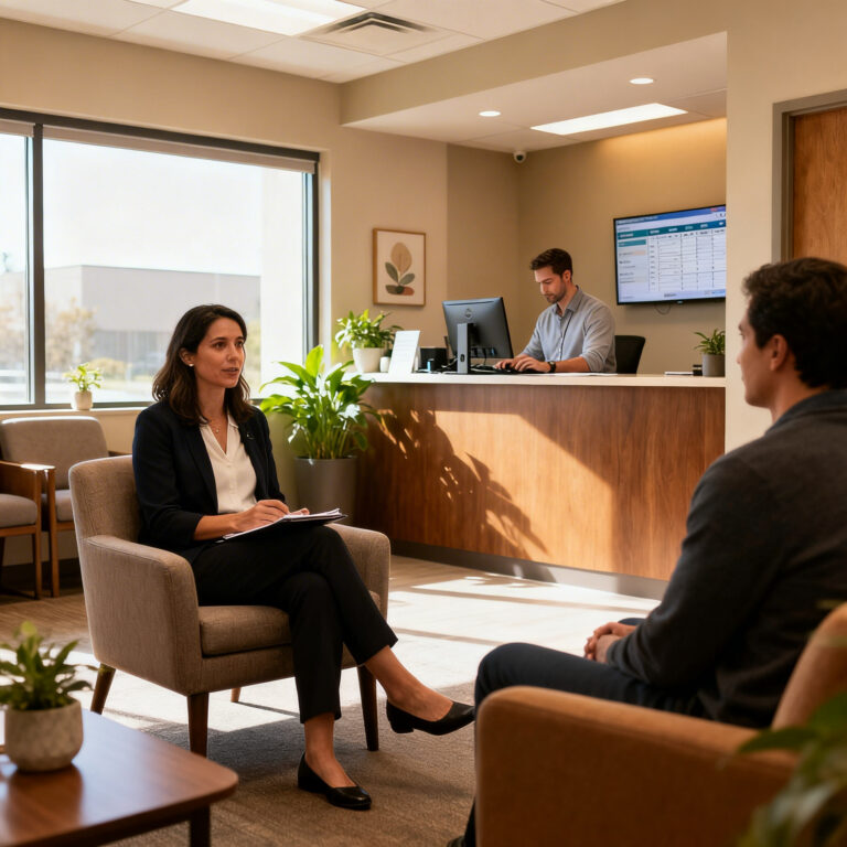 ai receptionist for therapy practices - SalesCaptain