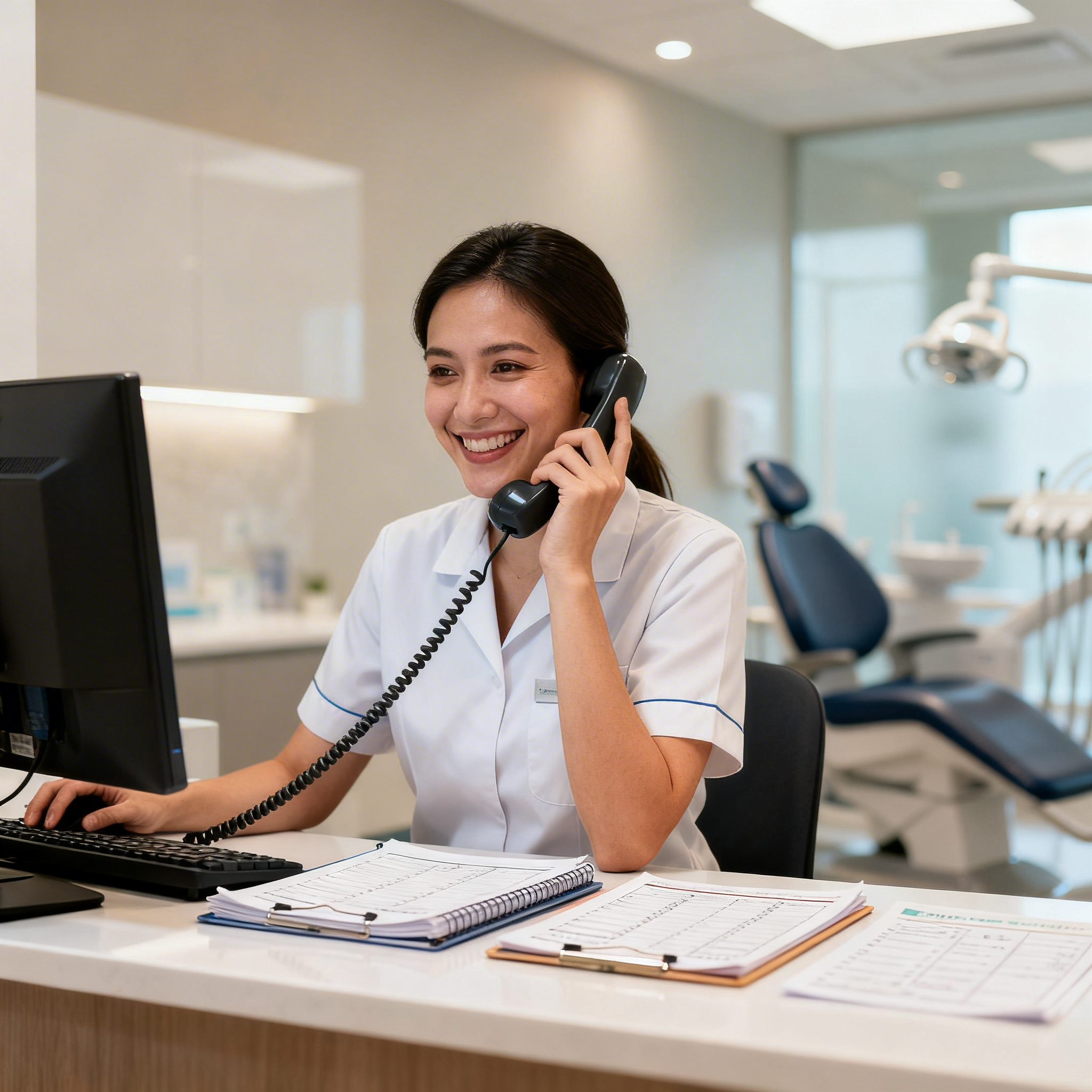 virtual receptionist software for dental offices - SalesCaptain