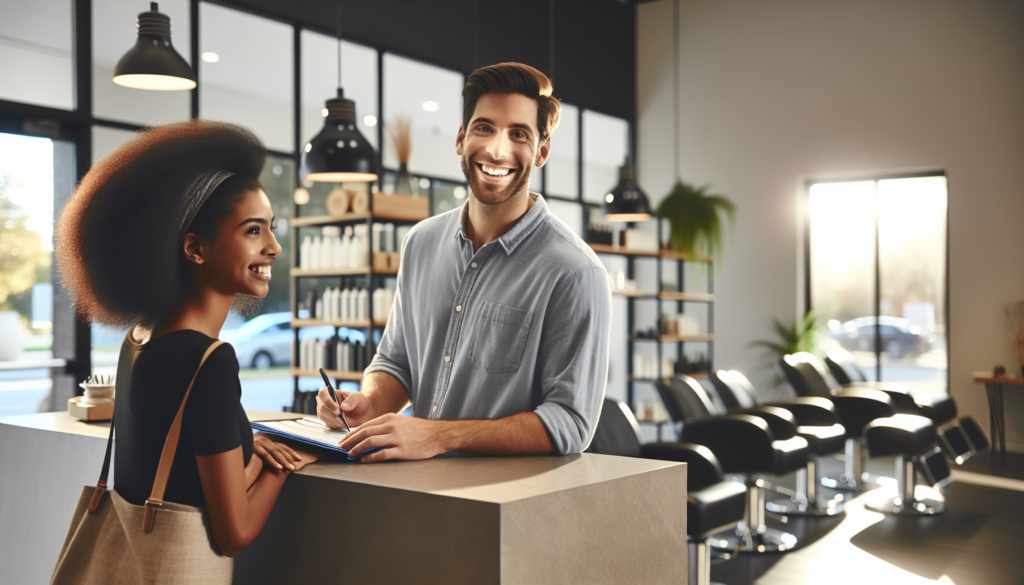 ai receptionist for salons in austin - SalesCaptain