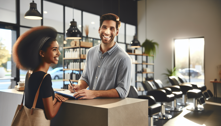 ai receptionist for salons in austin - SalesCaptain