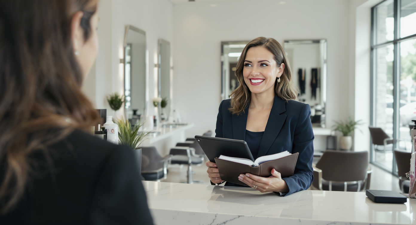 ai receptionist for salons in indianapolis - SalesCaptain