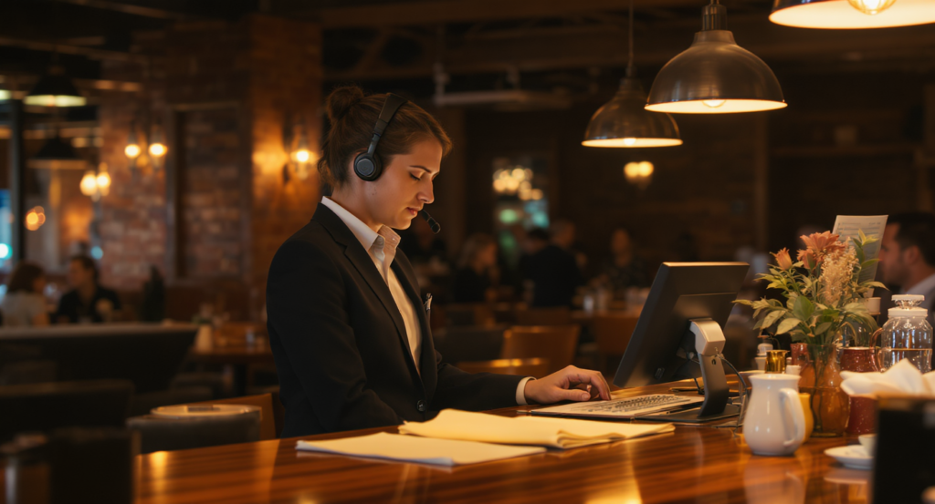 ai receptionist for restaurants in kansas city - SalesCaptain