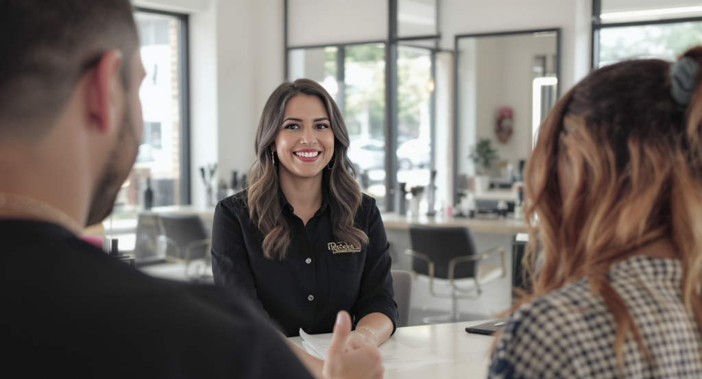 ai receptionist for salons in kansas city - SalesCaptain