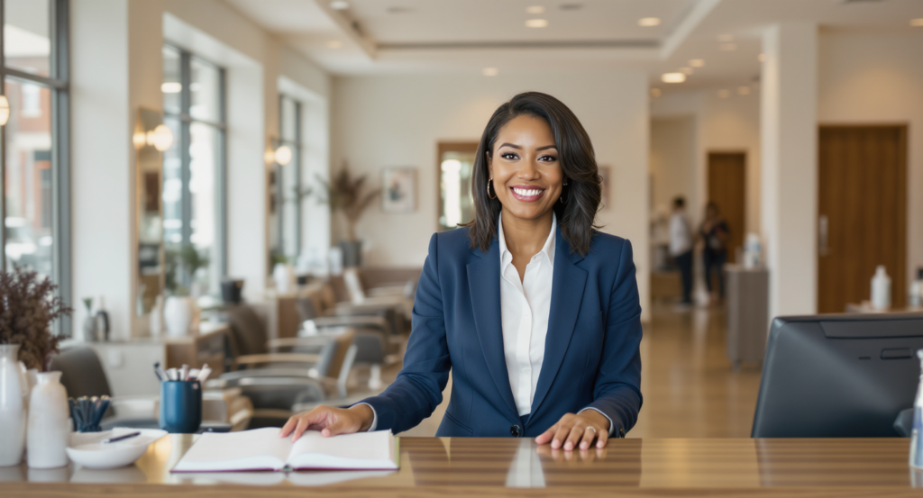 ai receptionist for salons in memphis - SalesCaptain