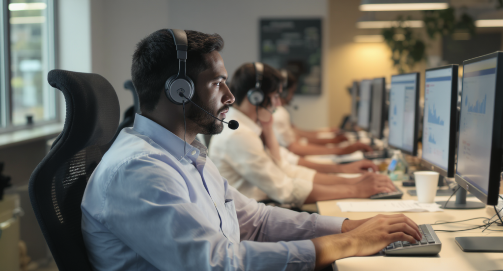 dialer systems for call centers - SalesCaptain