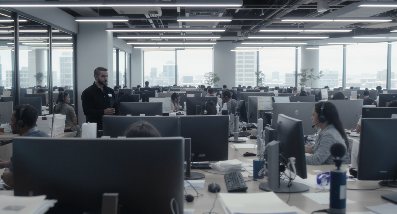 call center layout - SalesCaptain