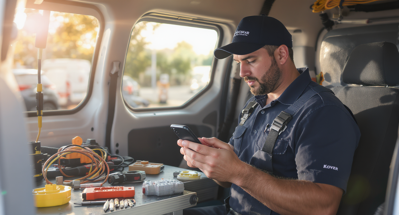 online booking software for electricians - SalesCaptain