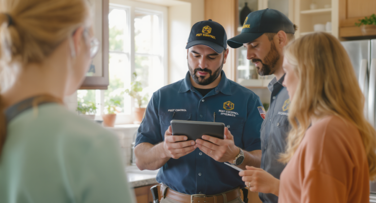 ai receptionist for pest control companies - SalesCaptain